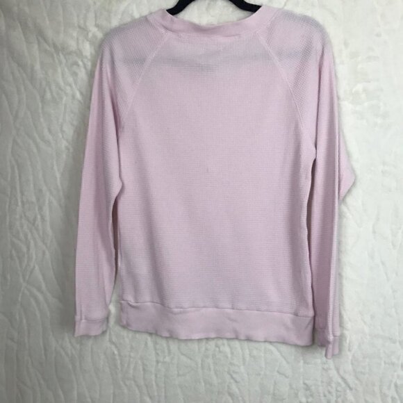 Aritzia TNA Andrews Waffle Long-sleeve Thermal crew-neck, long-sleeve shirt S - Picture 5 of 8